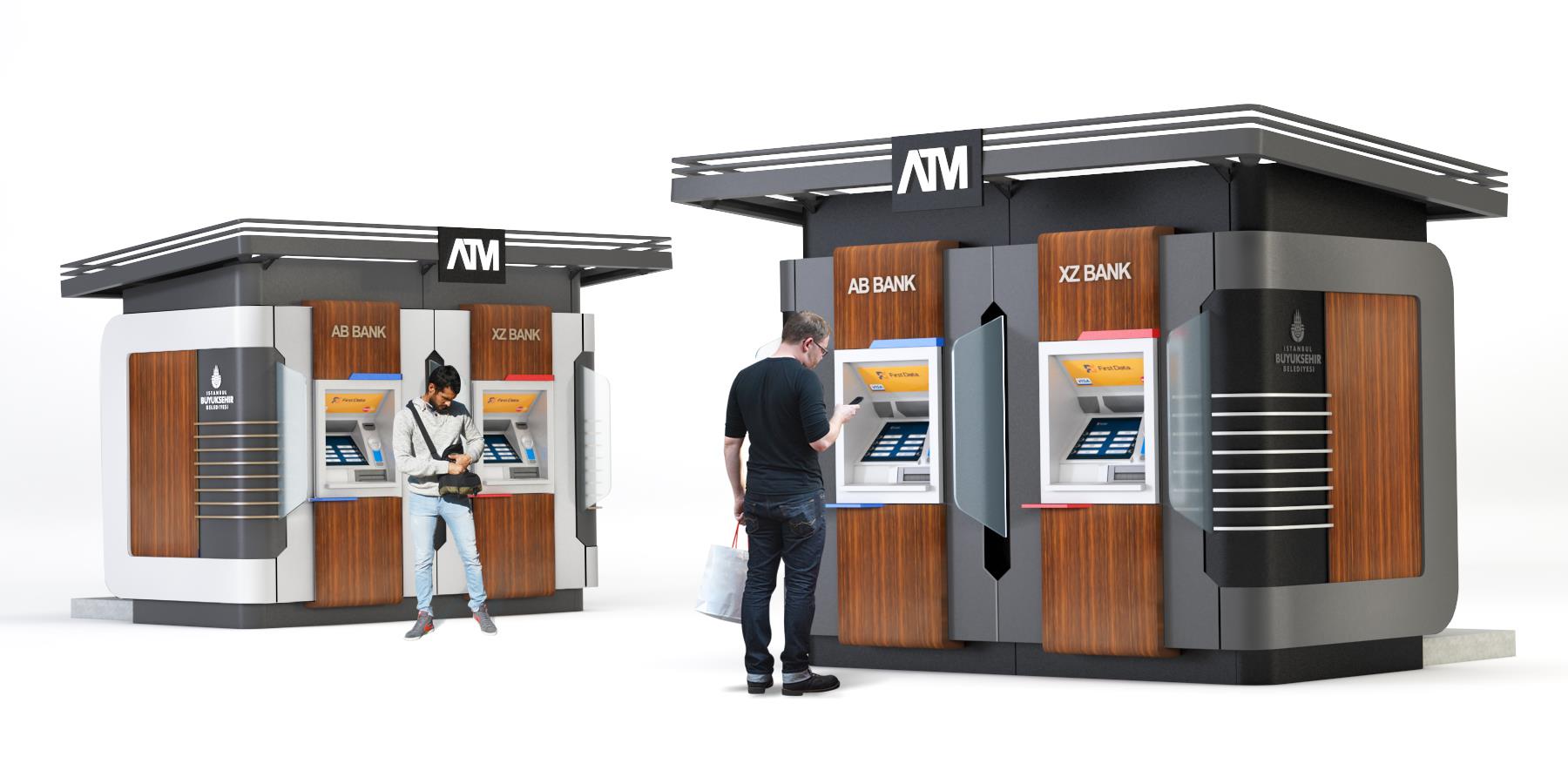 Urban Design > Bank ATM Stations Arman Design